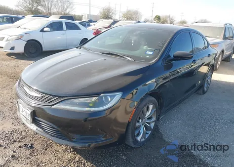2015 Chrysler 200 S from USA, damaged, VIN 1C3CCCBB1FN731850